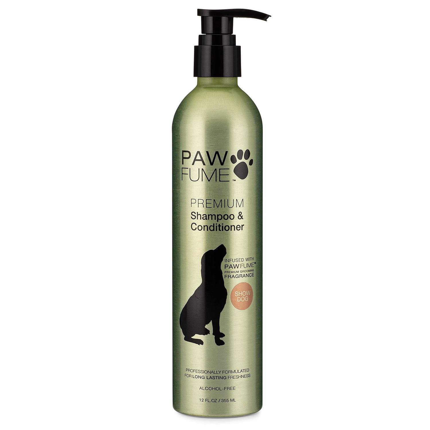 Pawfume Dog Shampoo and Conditioner Hypoallergenic Dog Shampoo for Smelly Dogs - Healthber