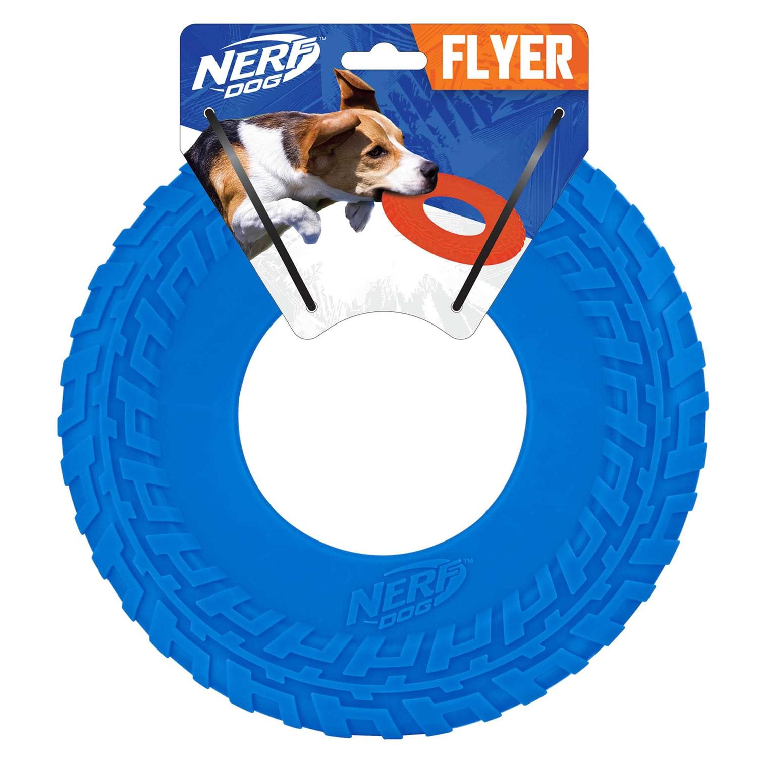 Nerf Dog Flyer Tire Dog Toy - Healthber