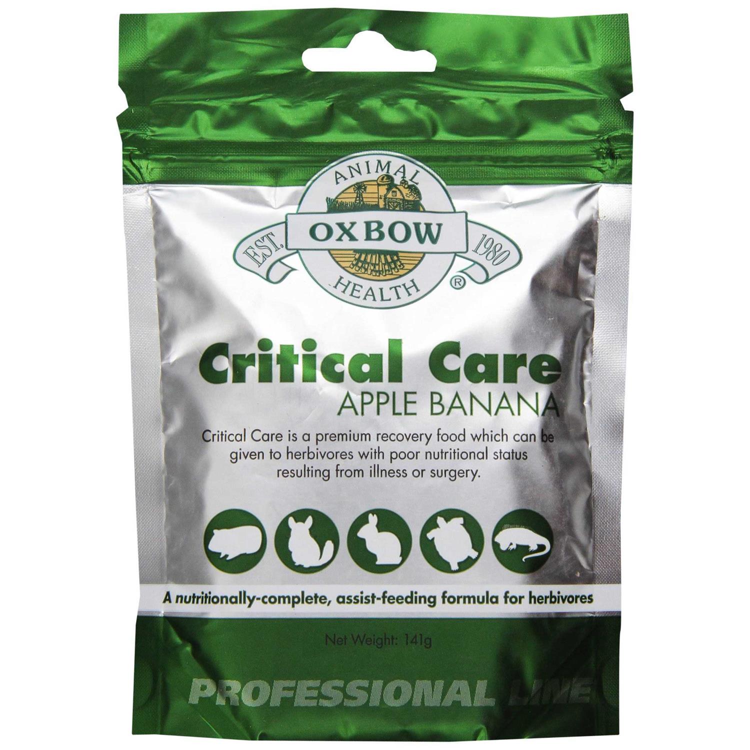 Oxbow Critical Care Herbivore Apple-Banana - Healthber
