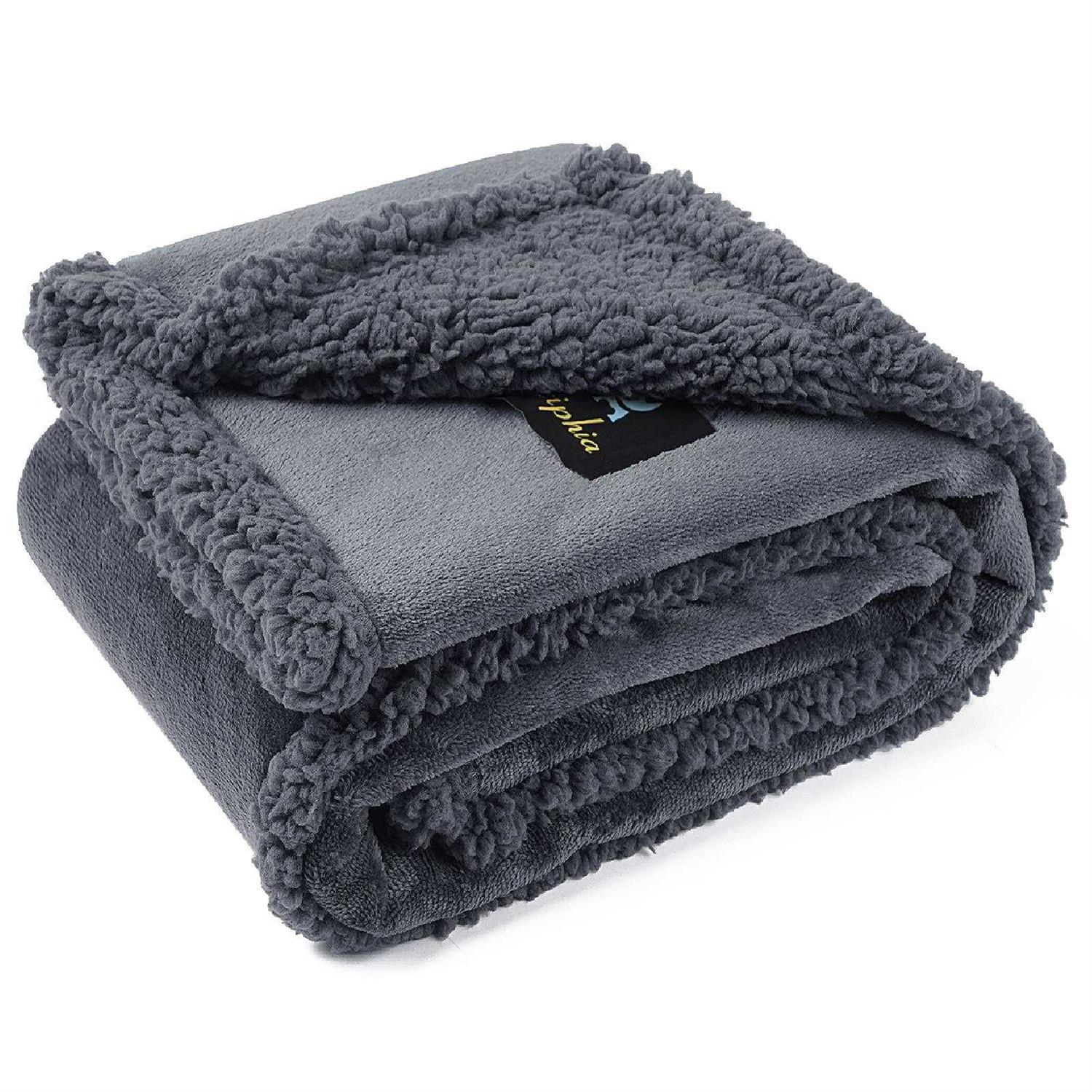Luciphia Waterproof Pet Blanket Liquid Pee Proof Dog Blanket for Sofa Bed Couch - Healthber