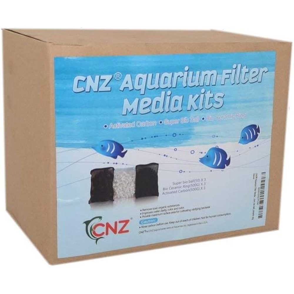 CNZ Aquarium Filter Media Kits - Healthber