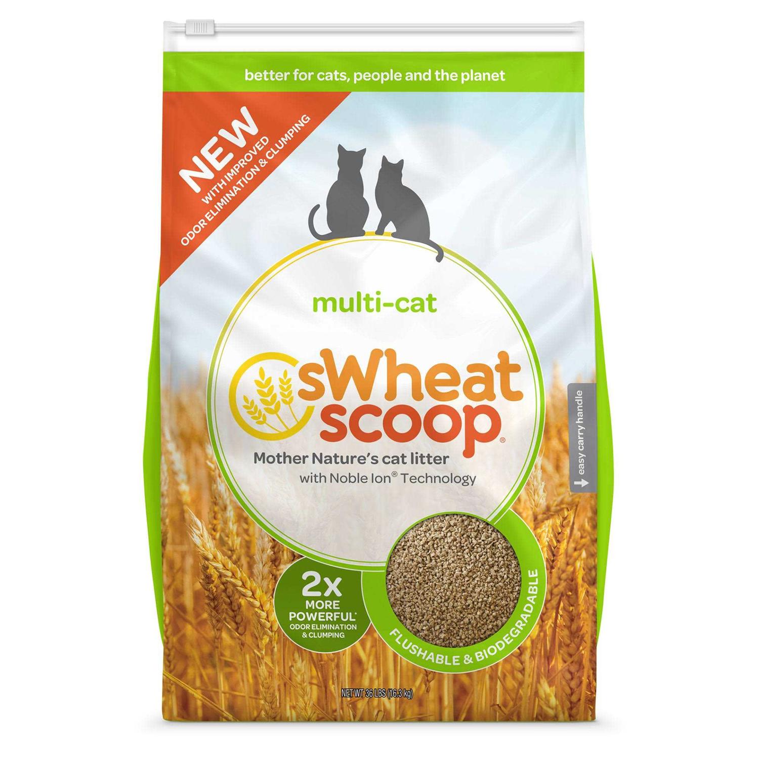 sWheat Scoop Cat Litter - Healthber