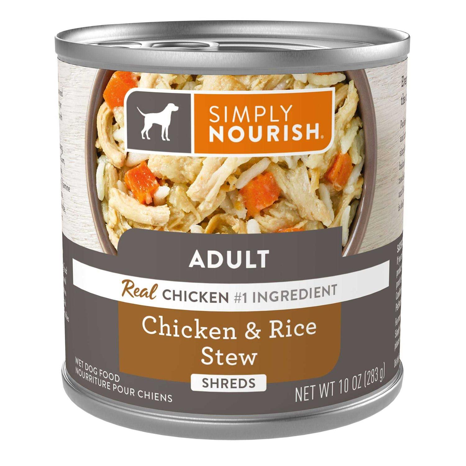 Simply Nourish Shreds Adult Wet Dog Food - Healthber