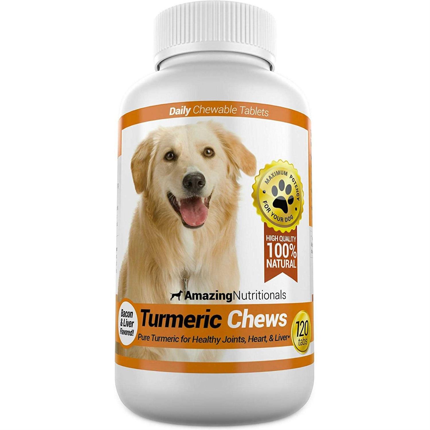 Amazing Nutritionals Amazing Turmeric for Dogs Curcumin Pet Antioxidant - Healthber