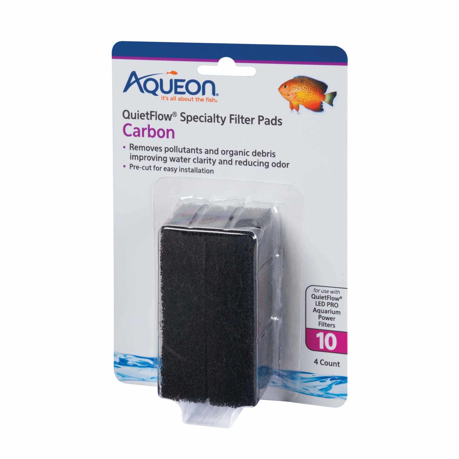 Aqueon QuietFlow Specialty Ammonia Reducer Filter Pads - Healthber