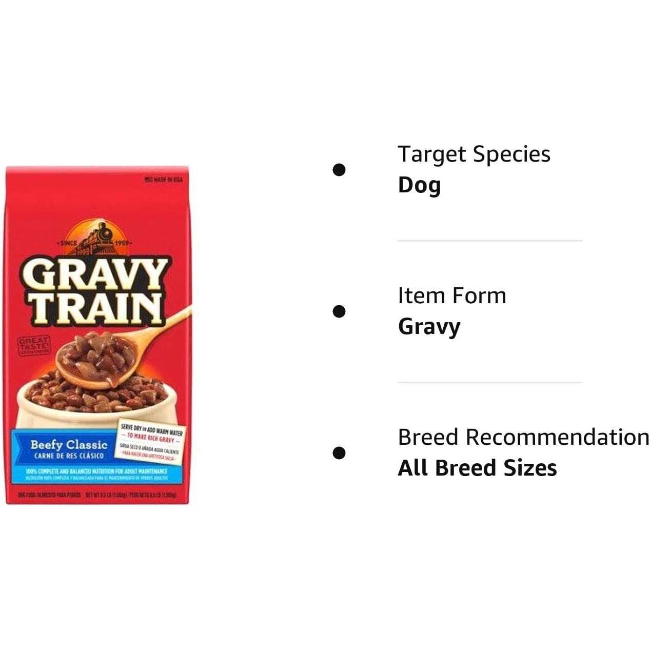 Gravy Train Beefy Classic Dry Dog Food - Healthber