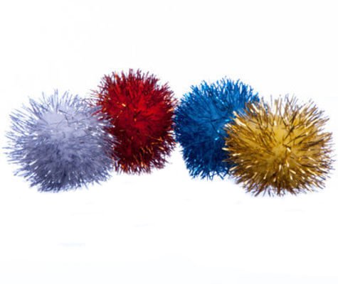 Tinsel Balls, Each - Healthber