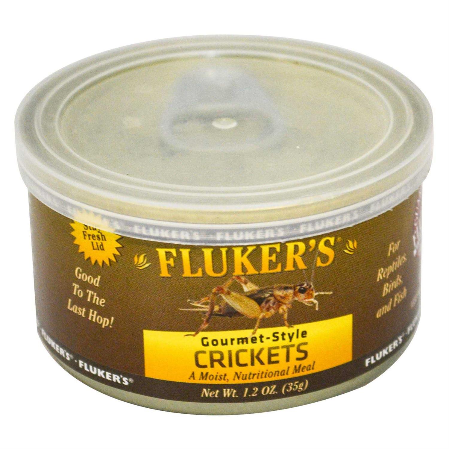 Fluker’s Gourmet Style Canned Crickets - Healthber