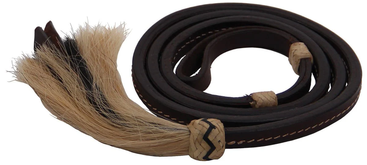 Horse Hair Over Under Whip, Dark Oil - Healthber