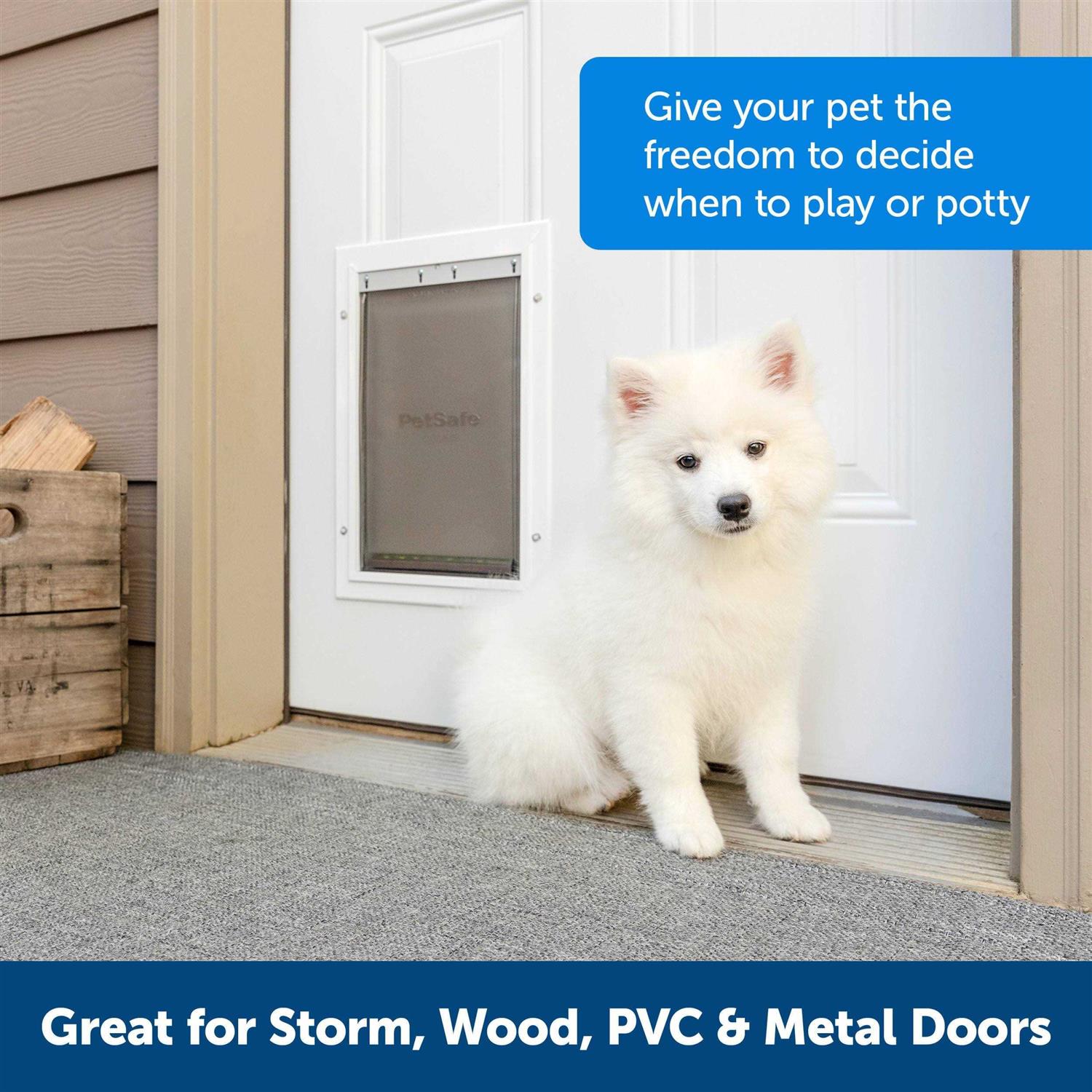 PetSafe Extreme Weather Aluminum Pet Door - Healthber