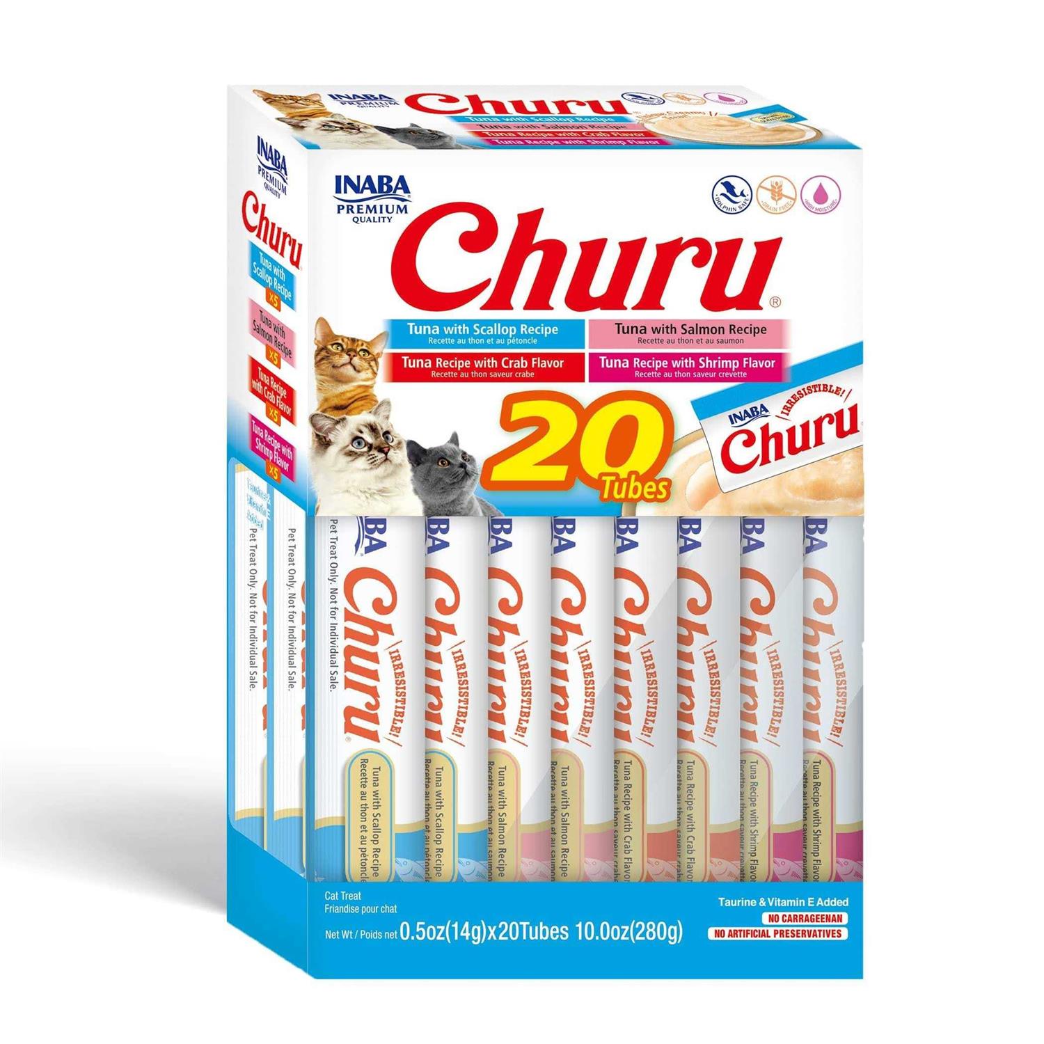 Inaba Inaba Churu Lickable Creamy Puree Cat Treats - Healthber