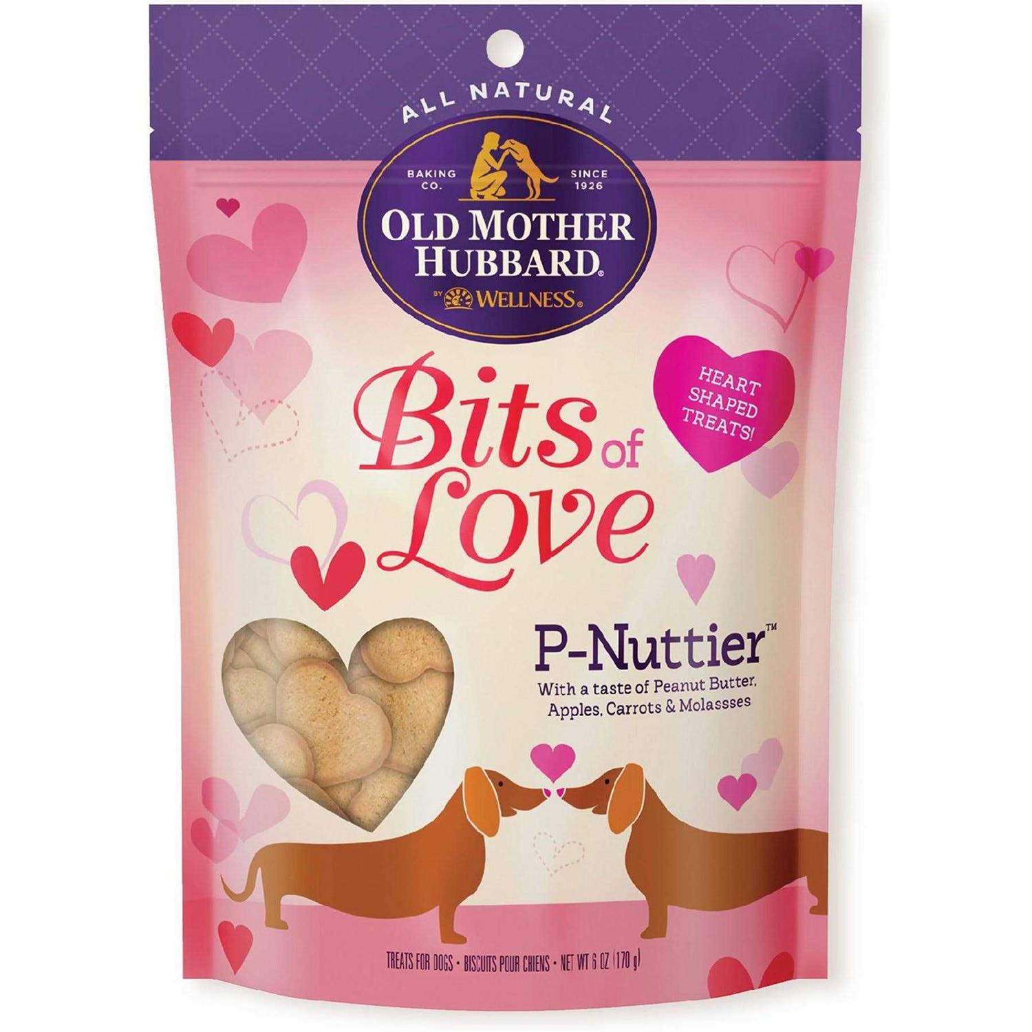 Old Mother Hubbard Bits of Love P-Nuttier Dog Treats - Healthber