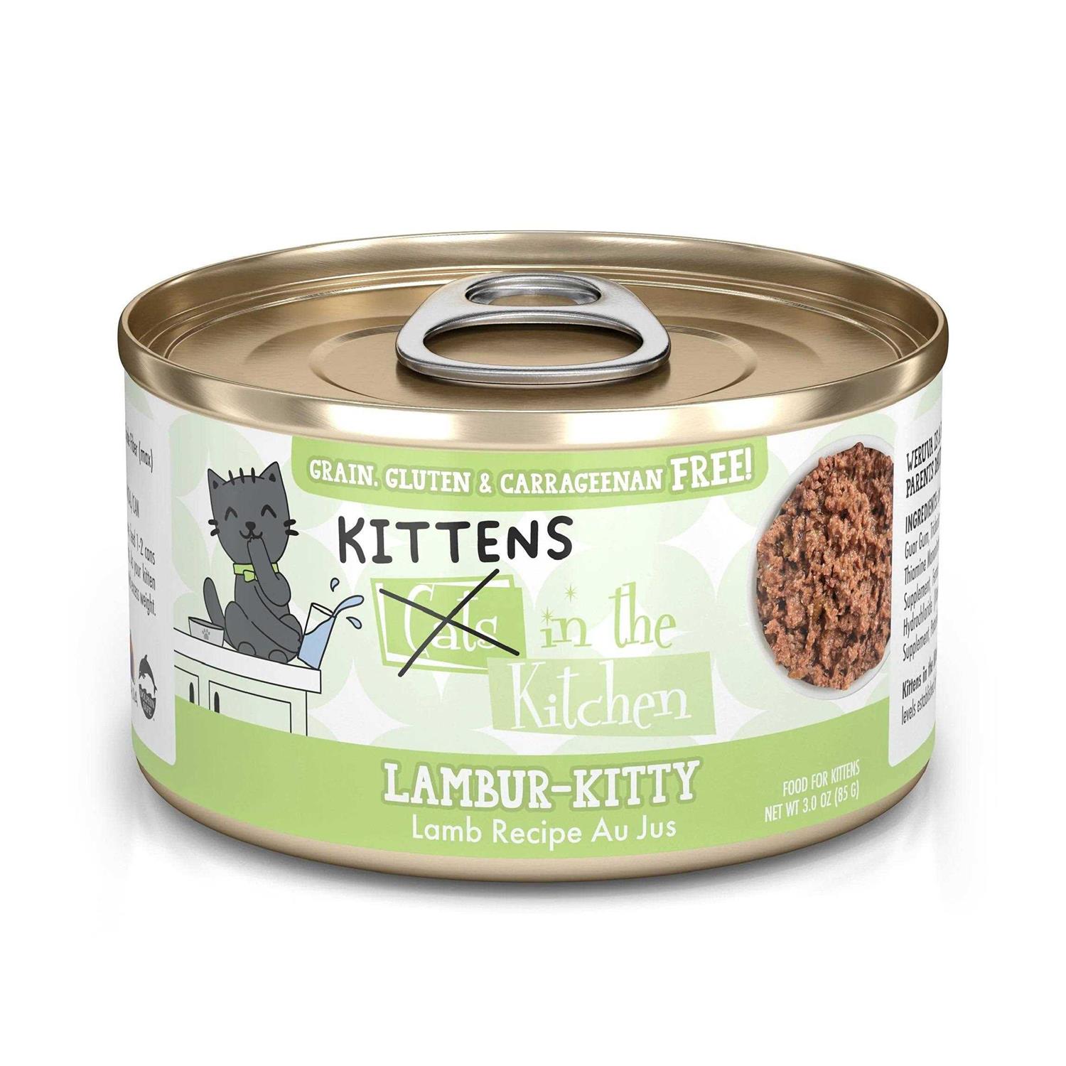 Cats in the Kitchen Kitten Recipe Au Jus Wet Cat Food - Healthber