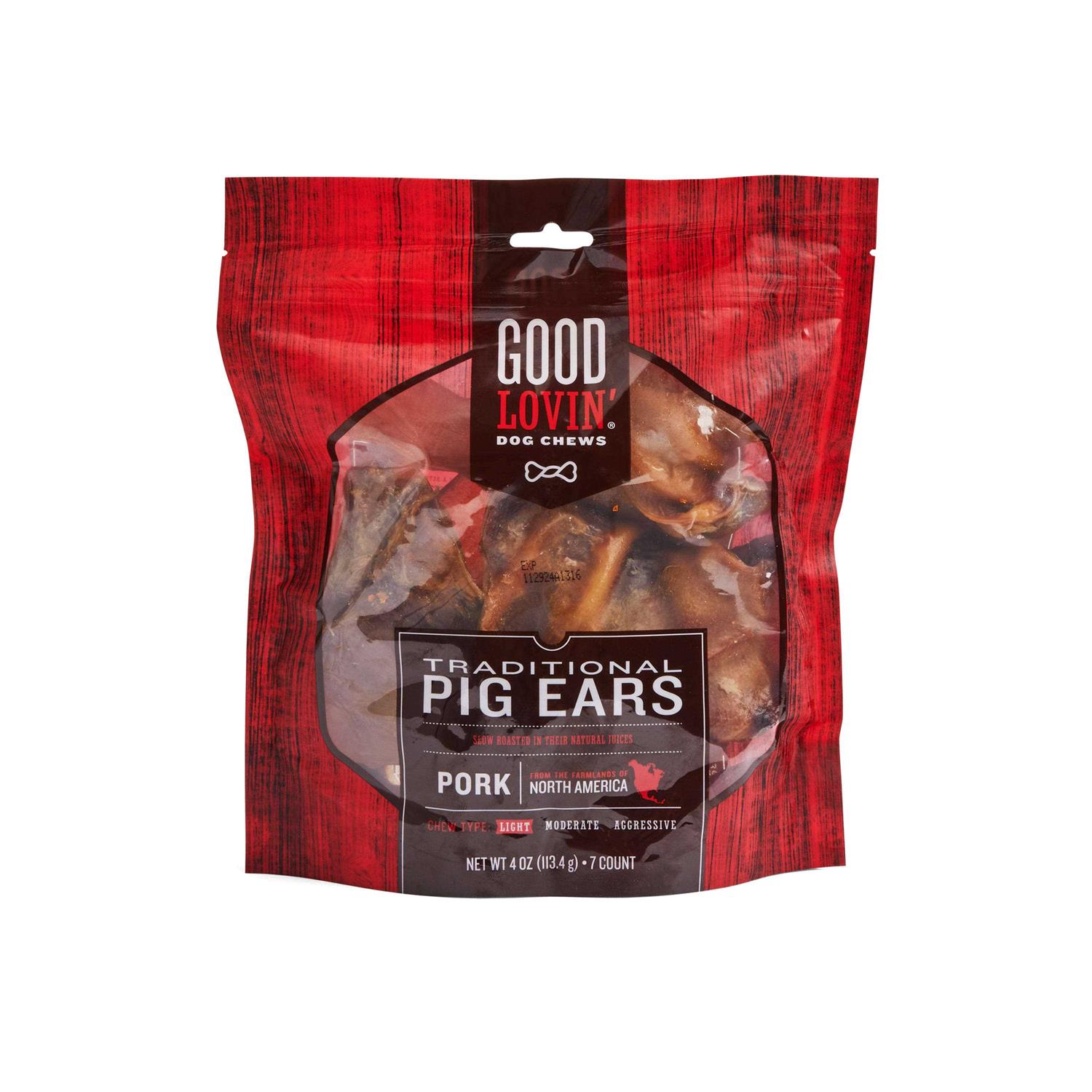 Good Lovin’ Pig Ear Dog Chew - Healthber