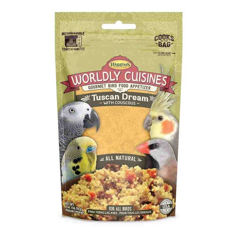 Higgins Worldly Cuisines Tuscan Dream Bird Food - Healthber