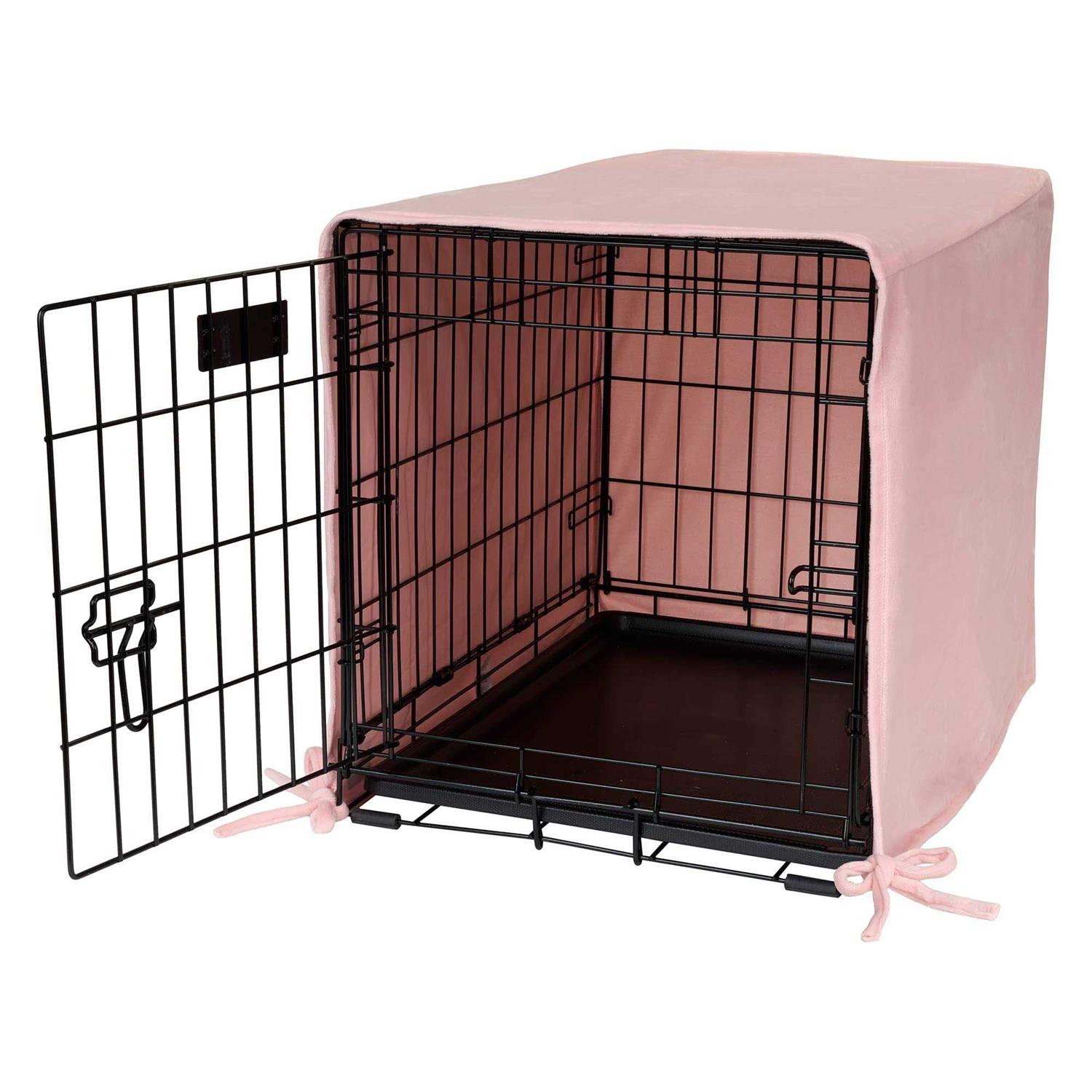 Pet Dreams Open Front Dog Crate Cover - Healthber
