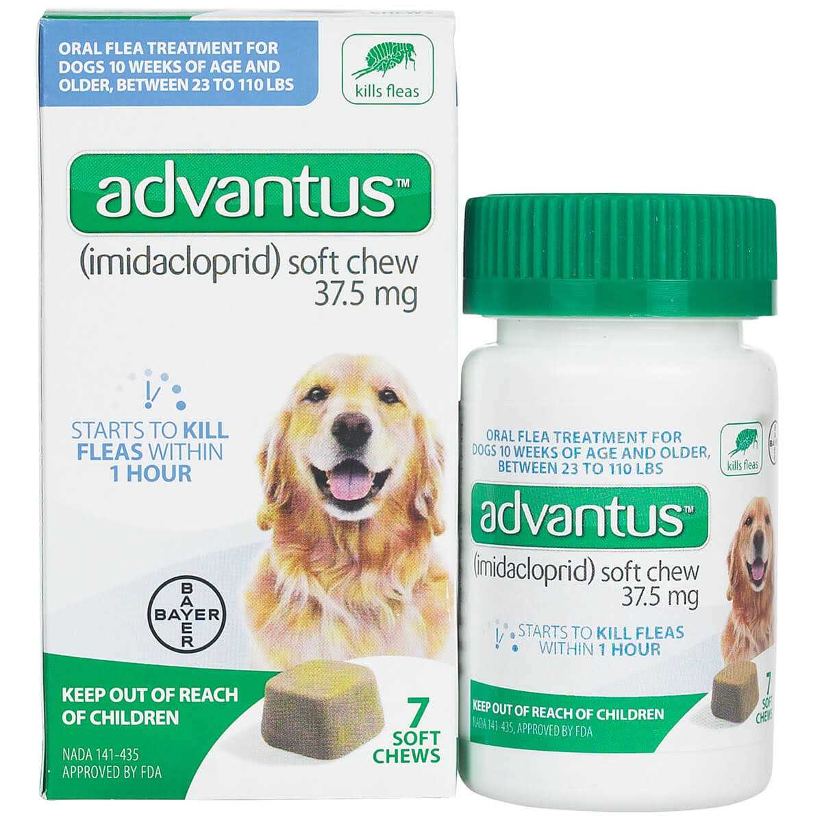 Advantus Flea Treatment for Large Dogs - Healthber