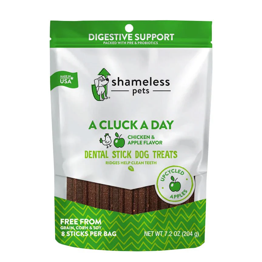Shameless Pets Dental Sticks, 7.2 oz - Healthber