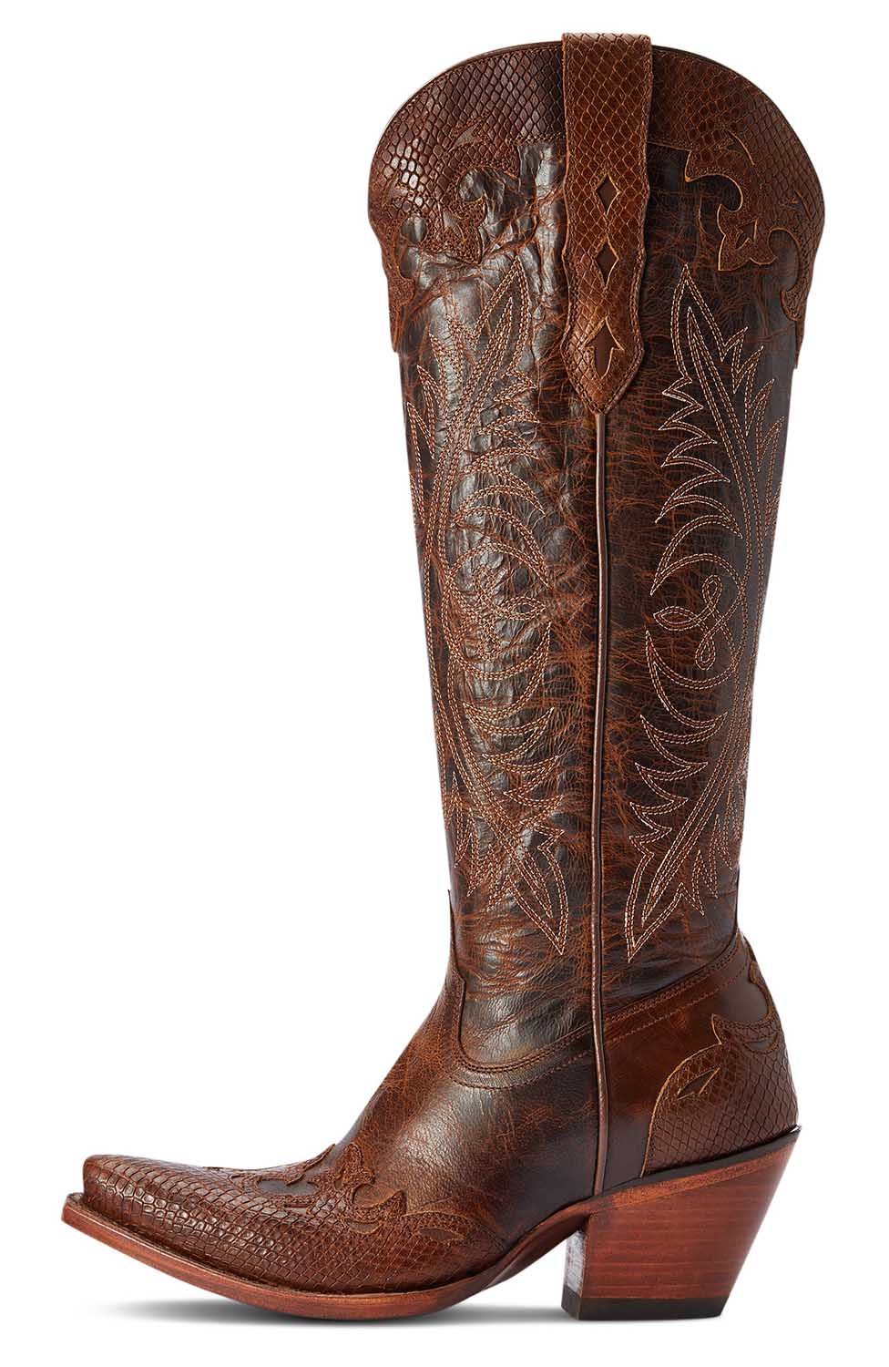 Ariat Women's Geneva StretchFit Western Boot, Rye - Healthber
