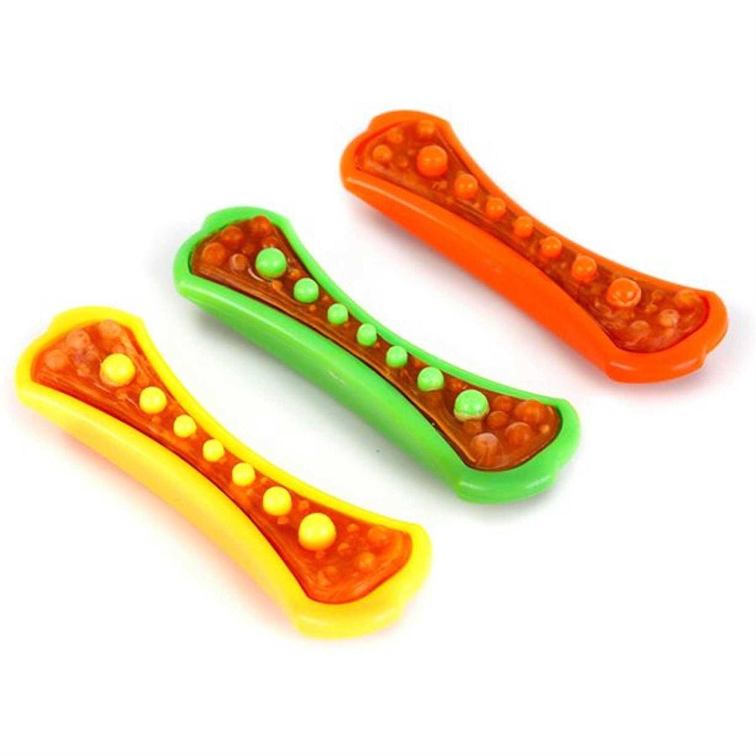 Hartz Chew ‘n Clean Dental Duo Dog Chew Toy Treat - Healthber