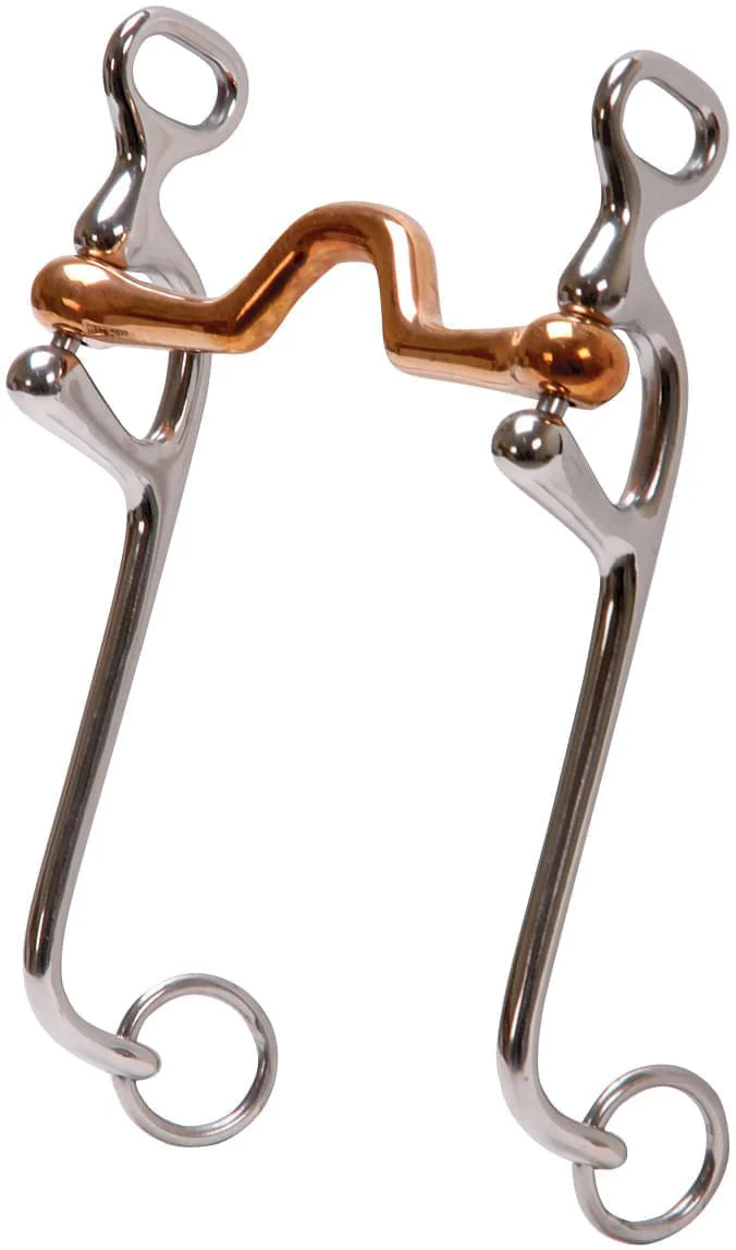 Medium Port Copper Mouth Bit - Healthber