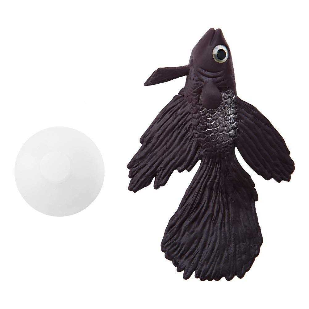 petpetssmart Aquarium Swimming Fish Silicone Artificial Funny Fish Ornament Lifelike Fake Fish for Fish Tank - Healthber
