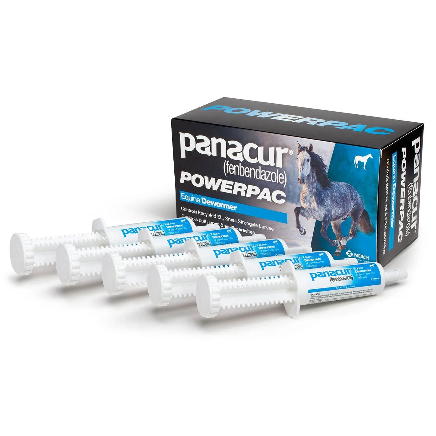 Panacur Powerpac Fenbendazole Horse Dewormer - Healthber