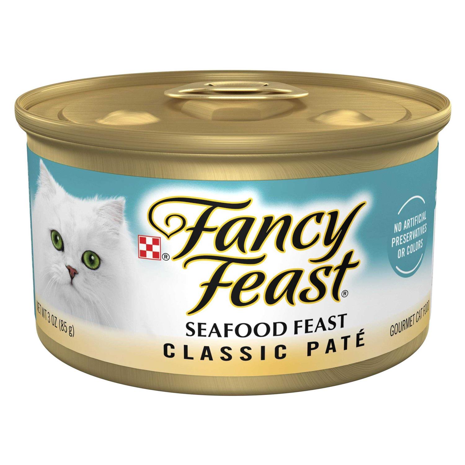 Fancy Feast Gourmet Seafood Canned Cat Food - Healthber