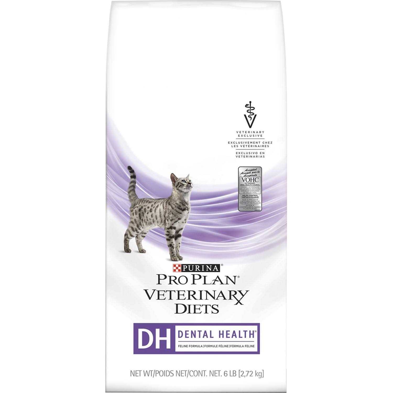 Purina Pro Plan Veterinary Diets DH Dental Health Formula Dry Cat Food - Healthber