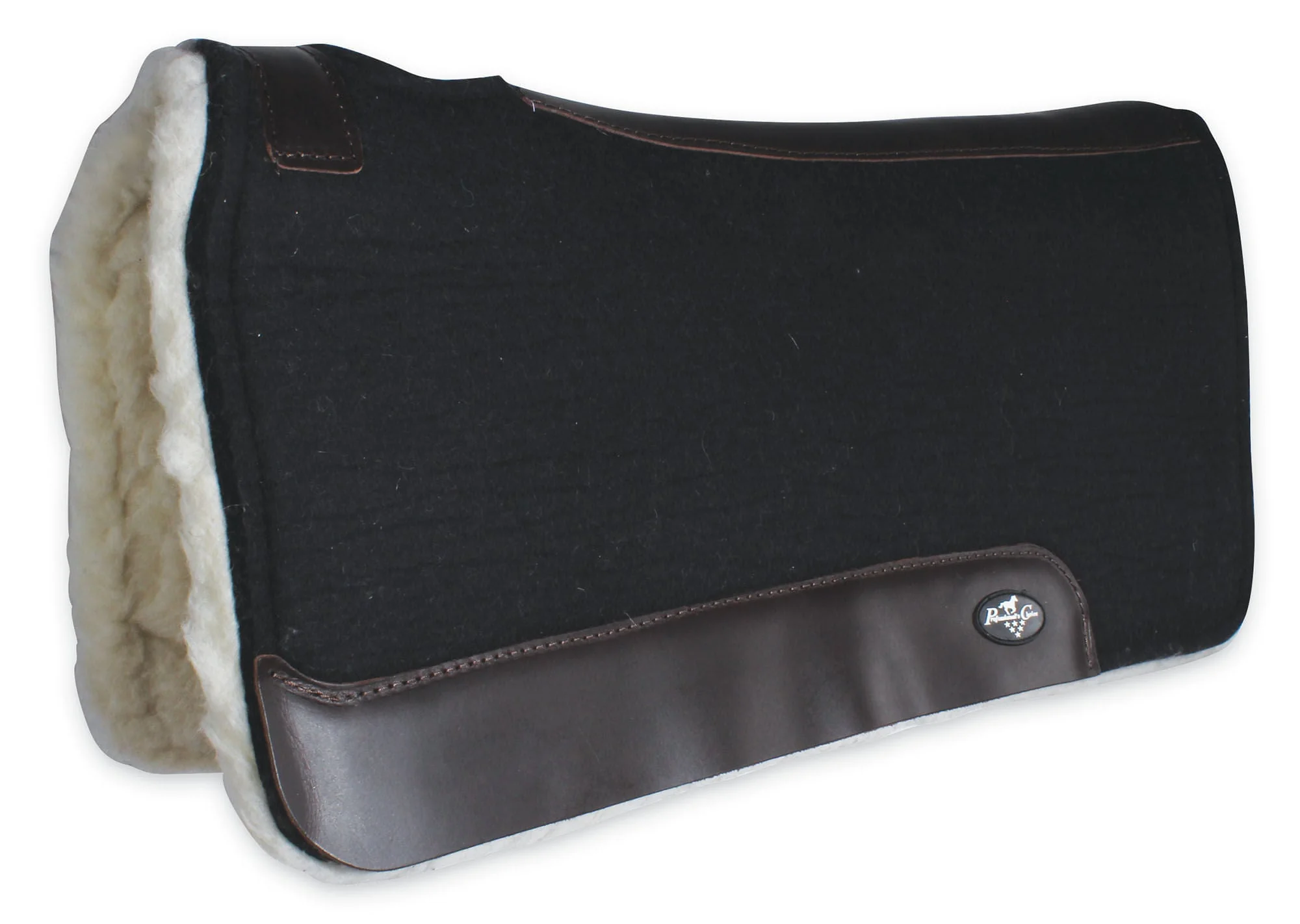 Steam-Pressed Saddle Pad with Fleece Bottom - Healthber