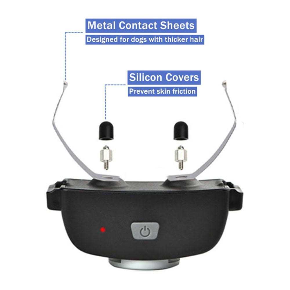 Patpet P301 1000ft Remote Dog Bark Control & Training Shock Collar - Healthber