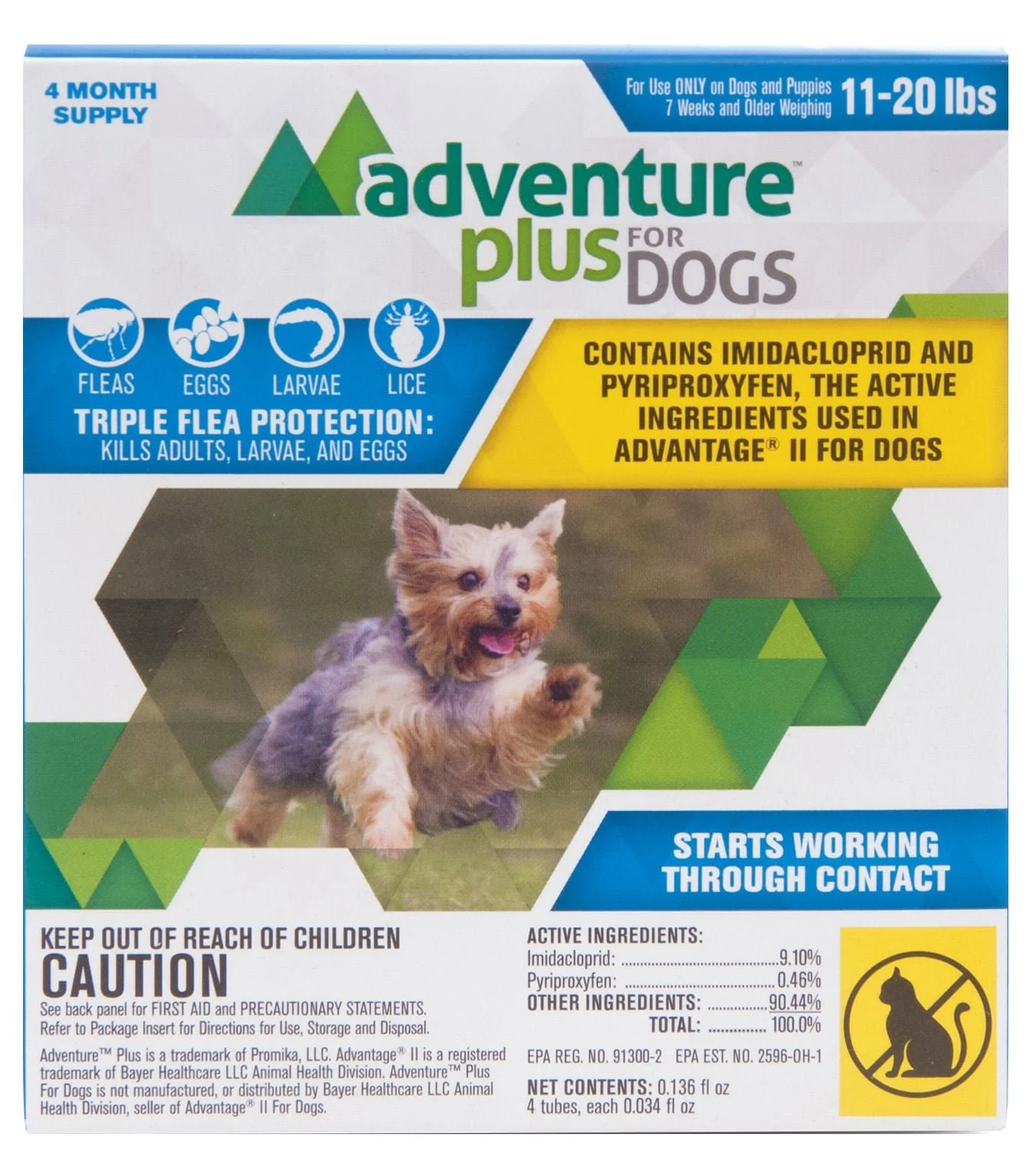 Adventure Plus for Dogs, 4 pk - Healthber