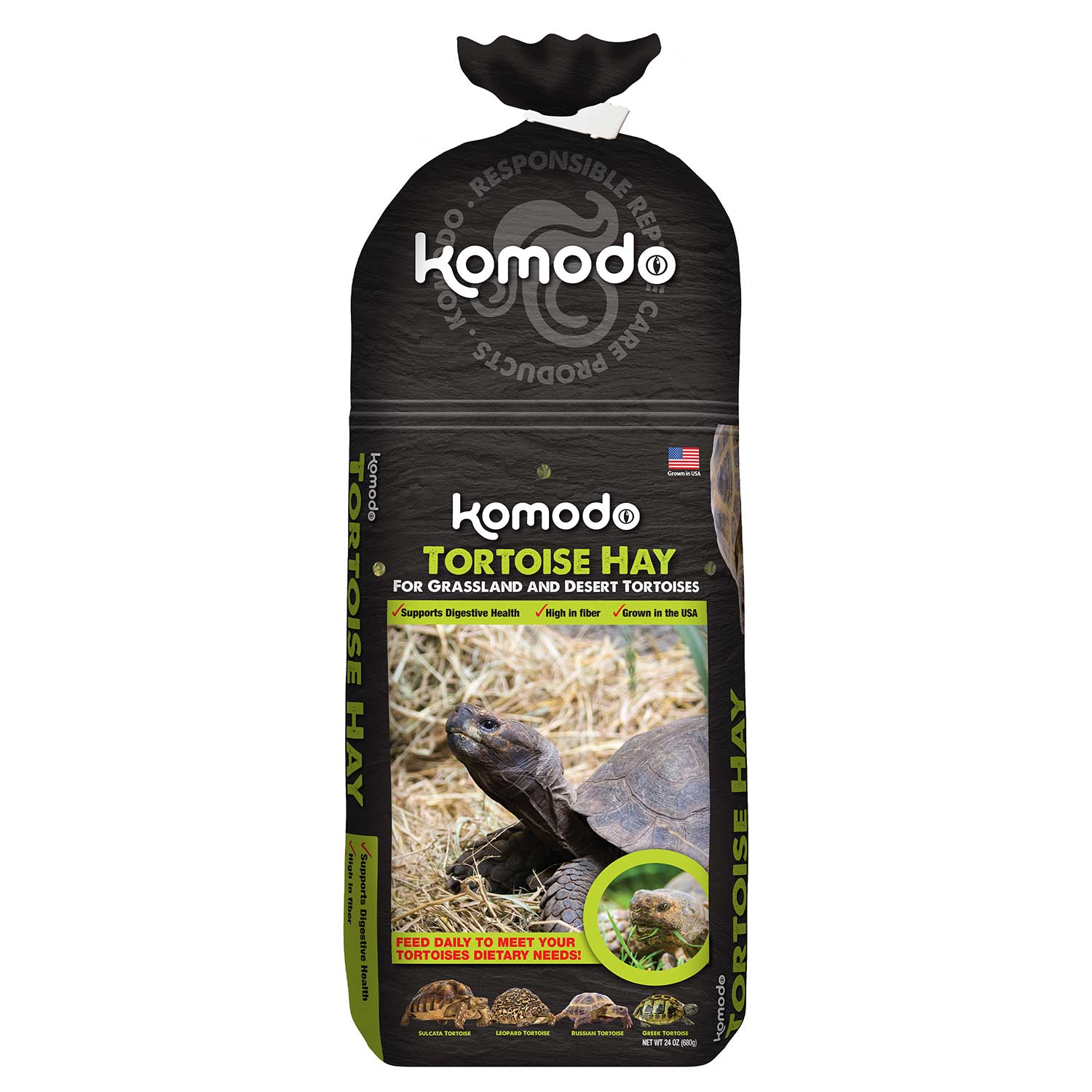 Komodo Tortoise Hay - Healthber