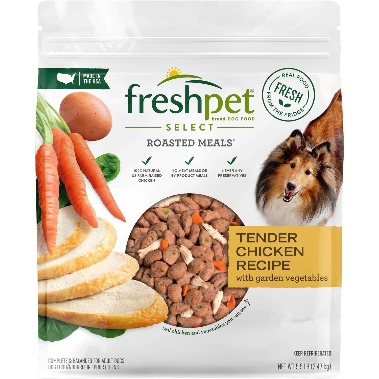 Freshpet Select Dog Food Tender Chicken Recipe - Healthber