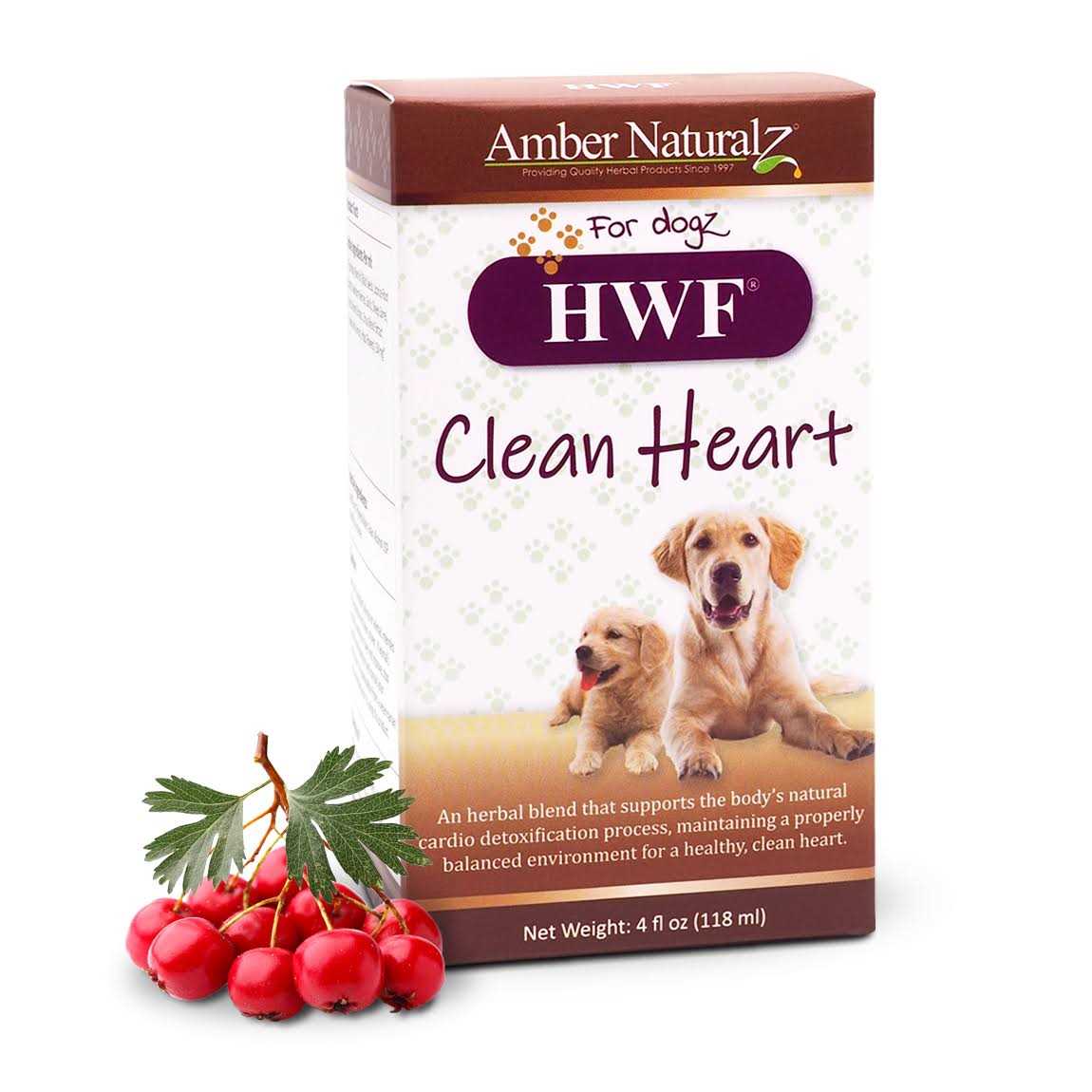 Amber Naturalz HWF 4oz - Healthber