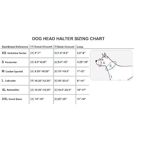 Dogs My Love Dog Head Collar Halter Sizes - Healthber