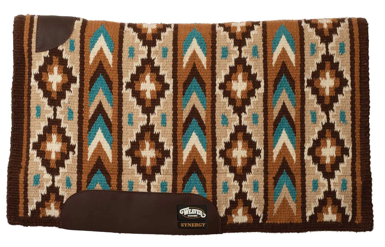 Weaver Synergy New Zealand Wool Blanket Top Saddle Pad - Healthber