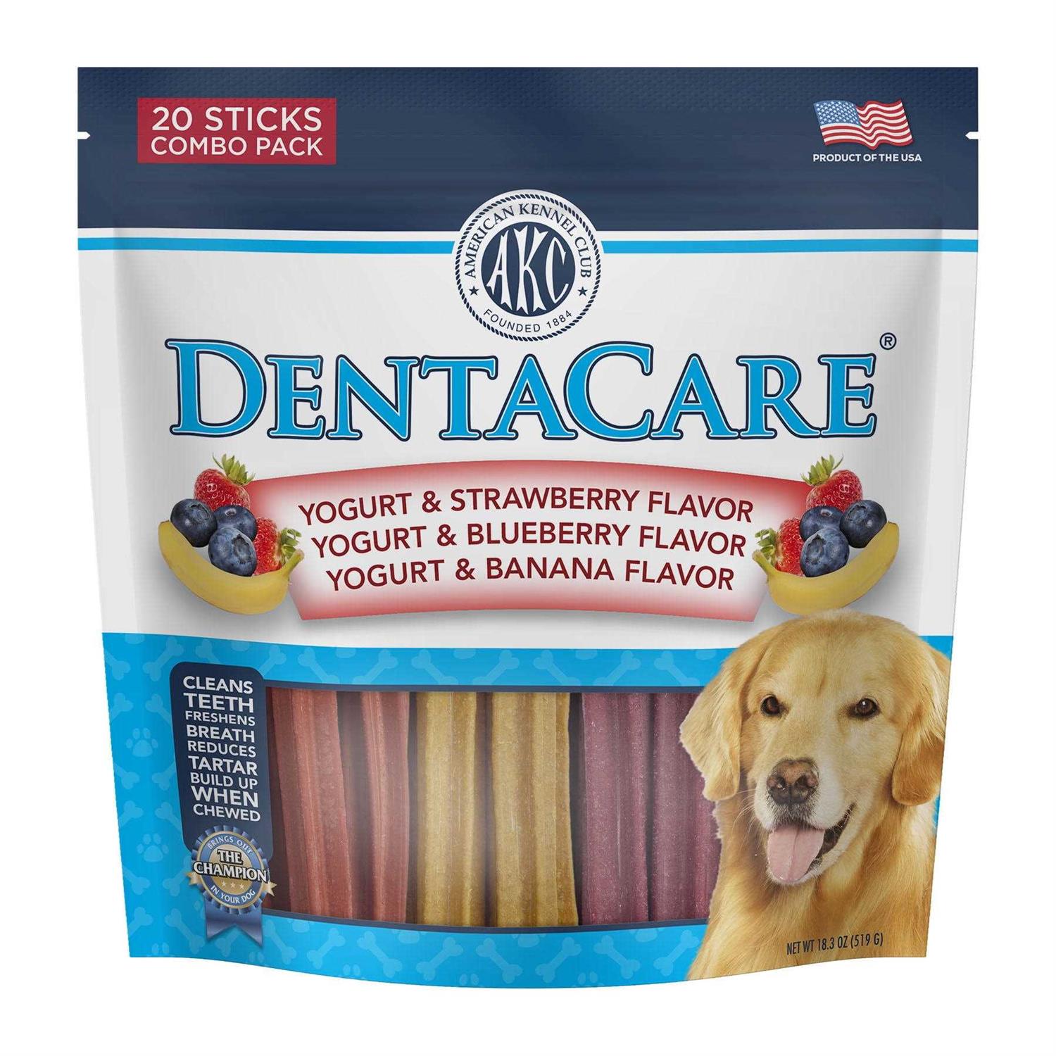 American Kennel Club Dentacare Dental Sticks for Dogs Combo Pack - Healthber