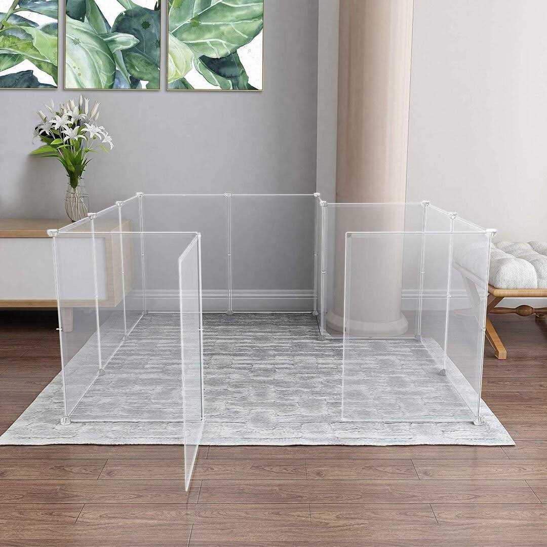 ALLISANDRO Small Pet Playpen Animal cage for Indoor Outdoor Use - Healthber