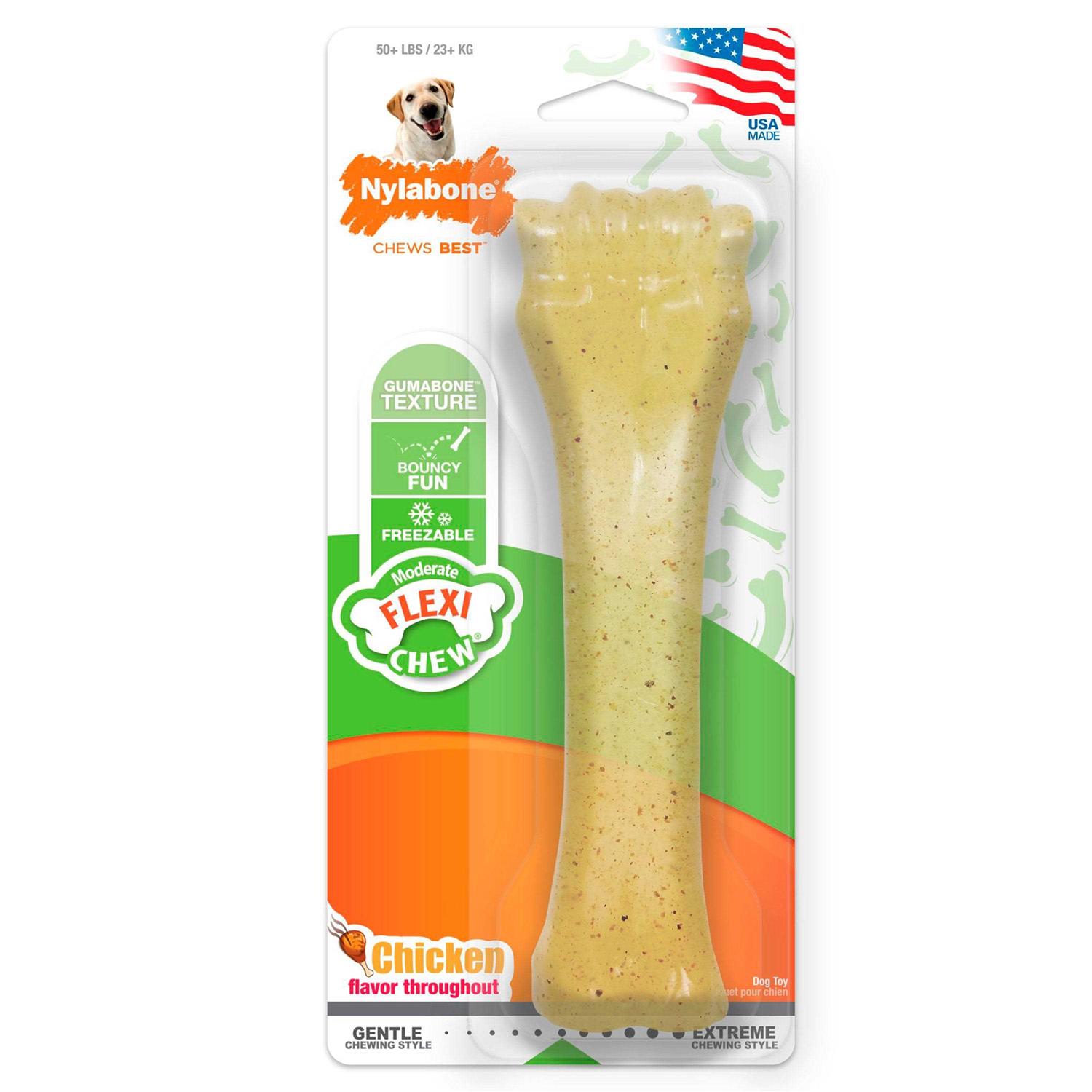 Nylabone Flexi Chew Bone Chicken - Healthber