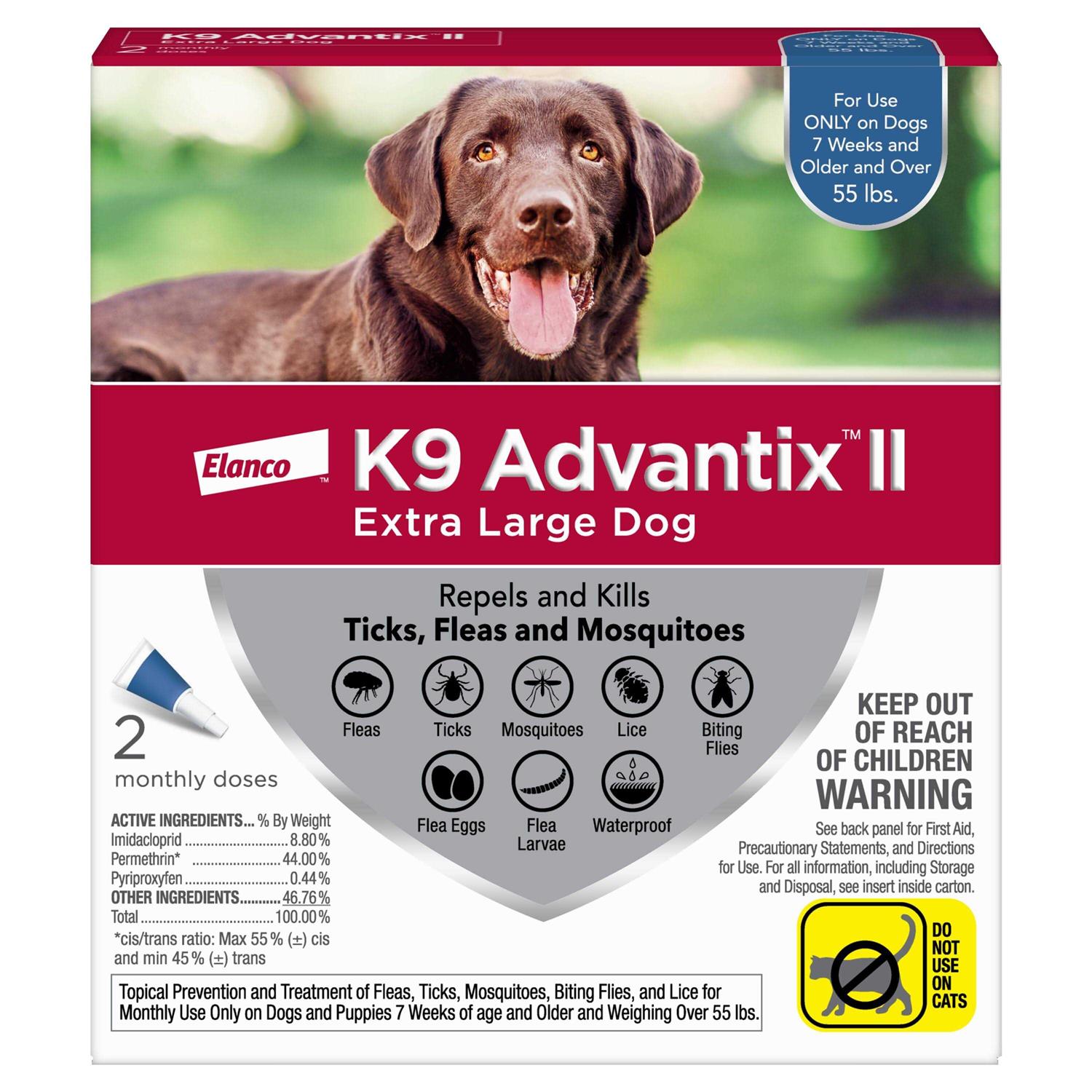 Bayer K9 Advantix II for Extra Large Dogs - Healthber