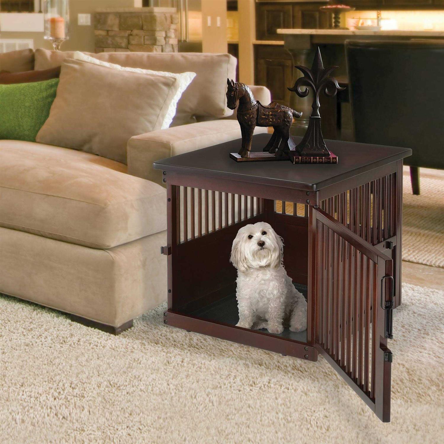 Richell Wooden End Table Crate - Healthber