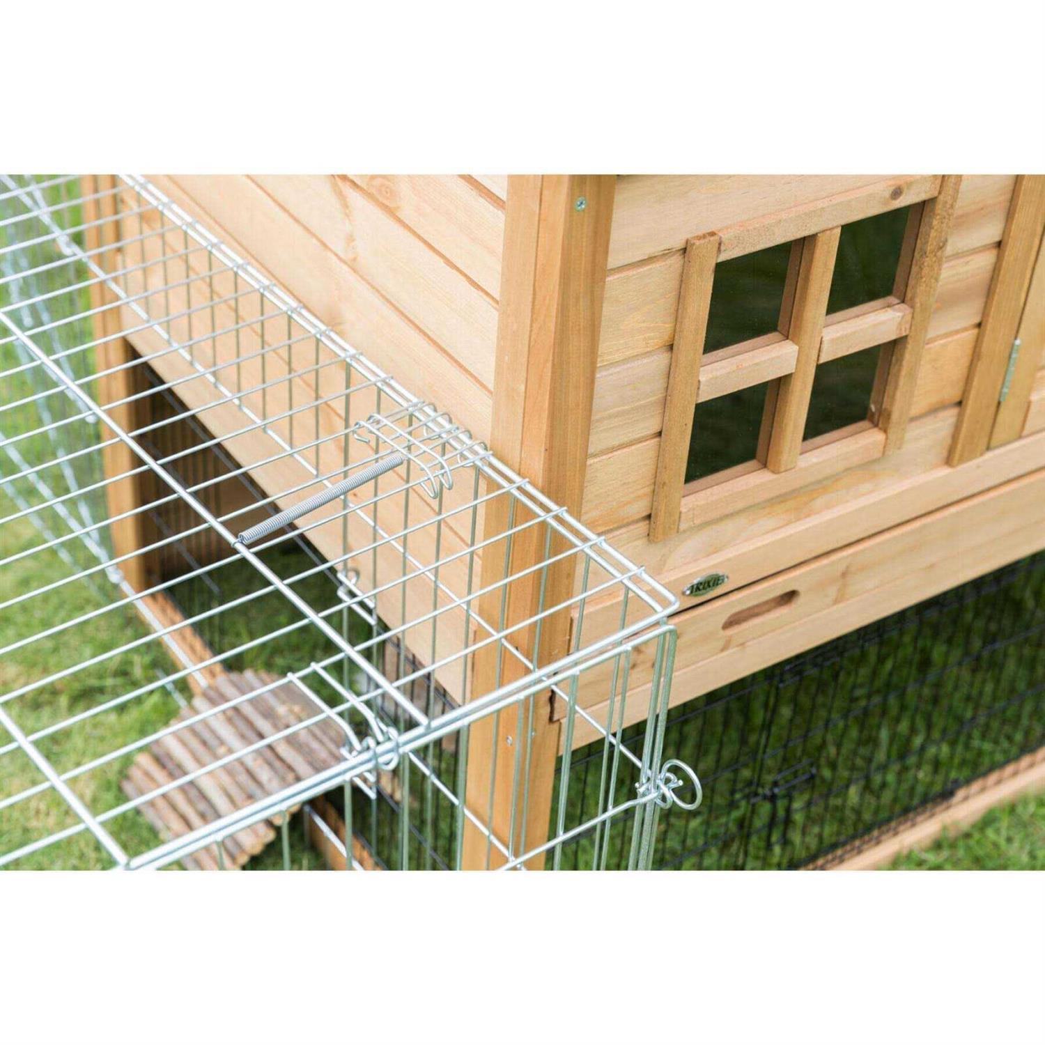 Trixie Natura Enclosed Outdoor Run - Healthber