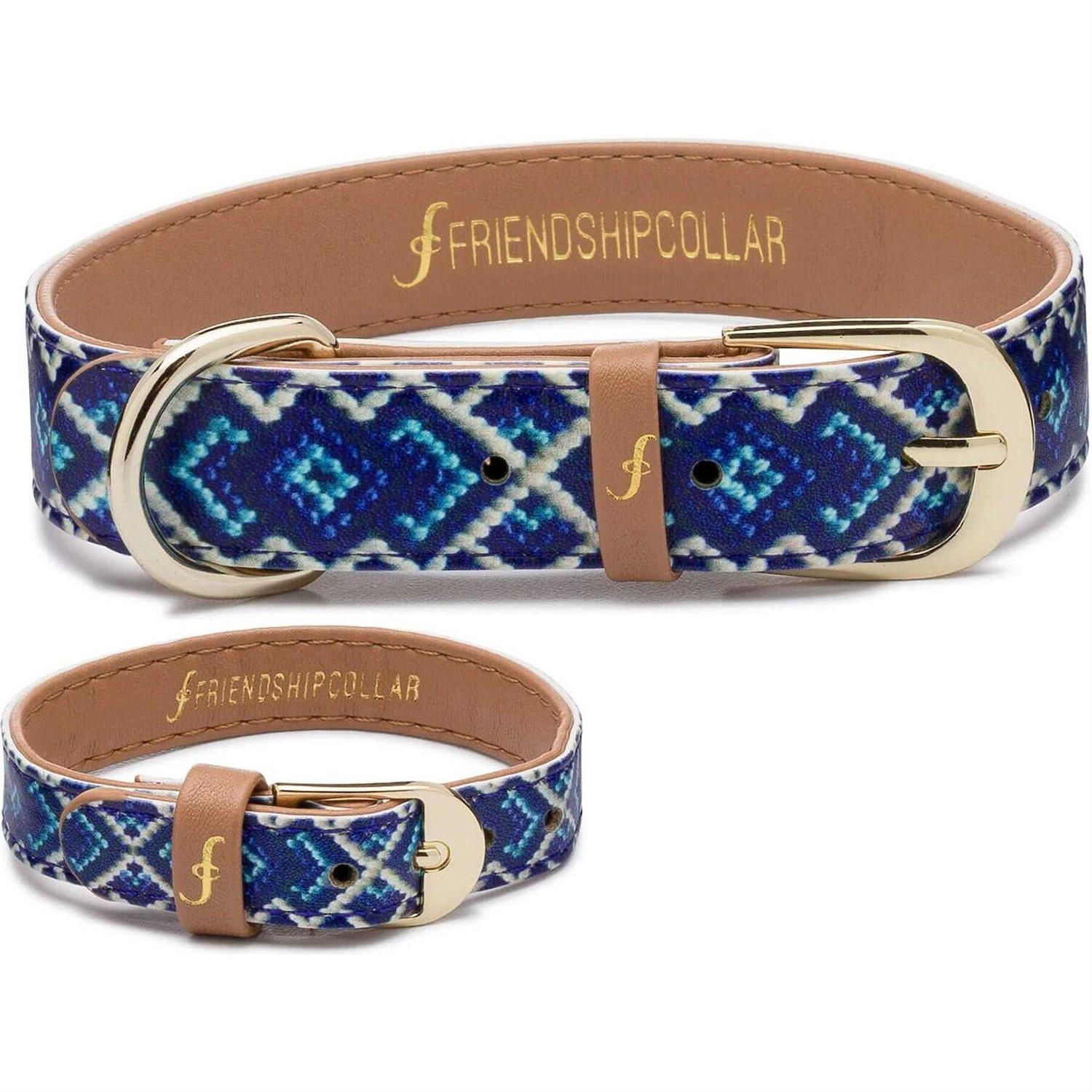FriendshipCollar Mucky Pup Dog Collar with Friendship Bracelet - Healthber