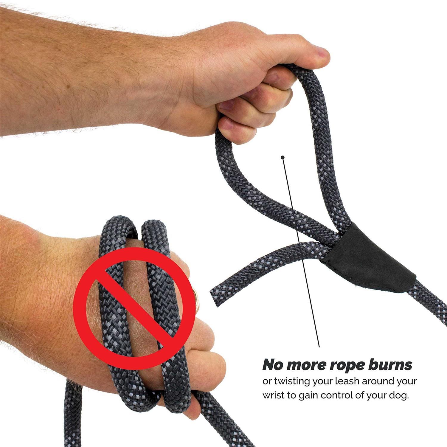Tuff Mutt Dog Rope Leash - Healthber