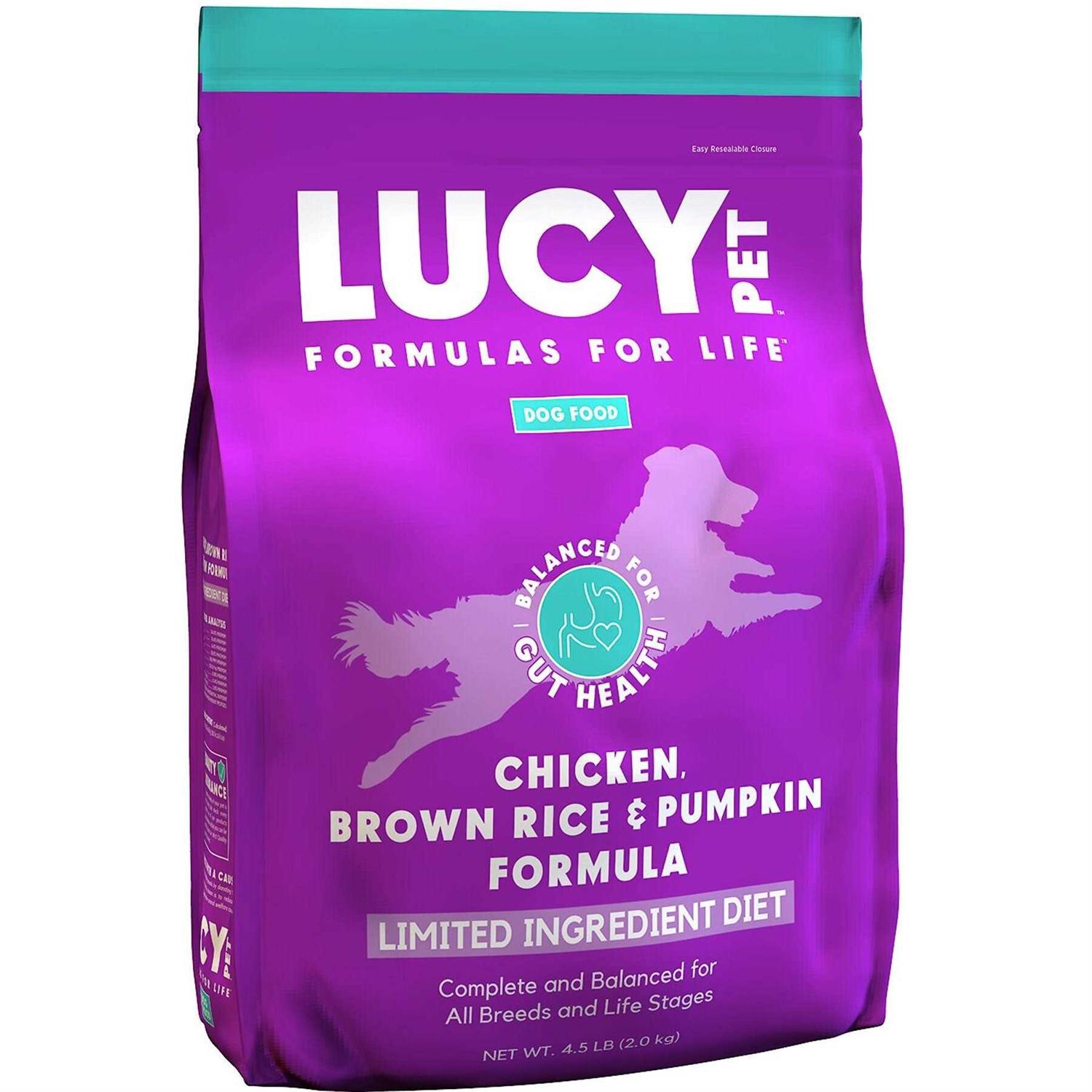 Lucy Pet Formula for Life Chicken Brown Rice & Pumpkin Dry Dog Food - Healthber