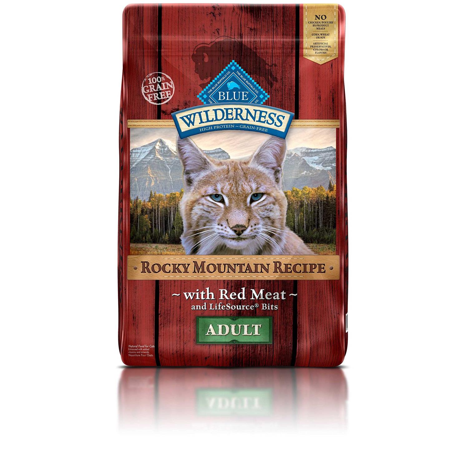 Blue Buffalo Wilderness Rocky Mountain Recipe High Protein Dry Cat Food - Healthber