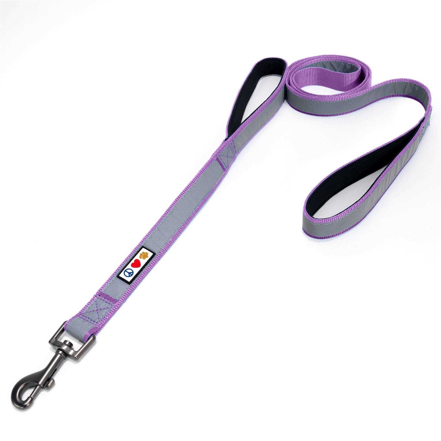 Pawtitas 6 ft Solid Leash Puppy Leash Dog Leash Comfortable Handle Dog Training Leash 6 ft Dog Leash Dog Leash Dog Leash - Healthber
