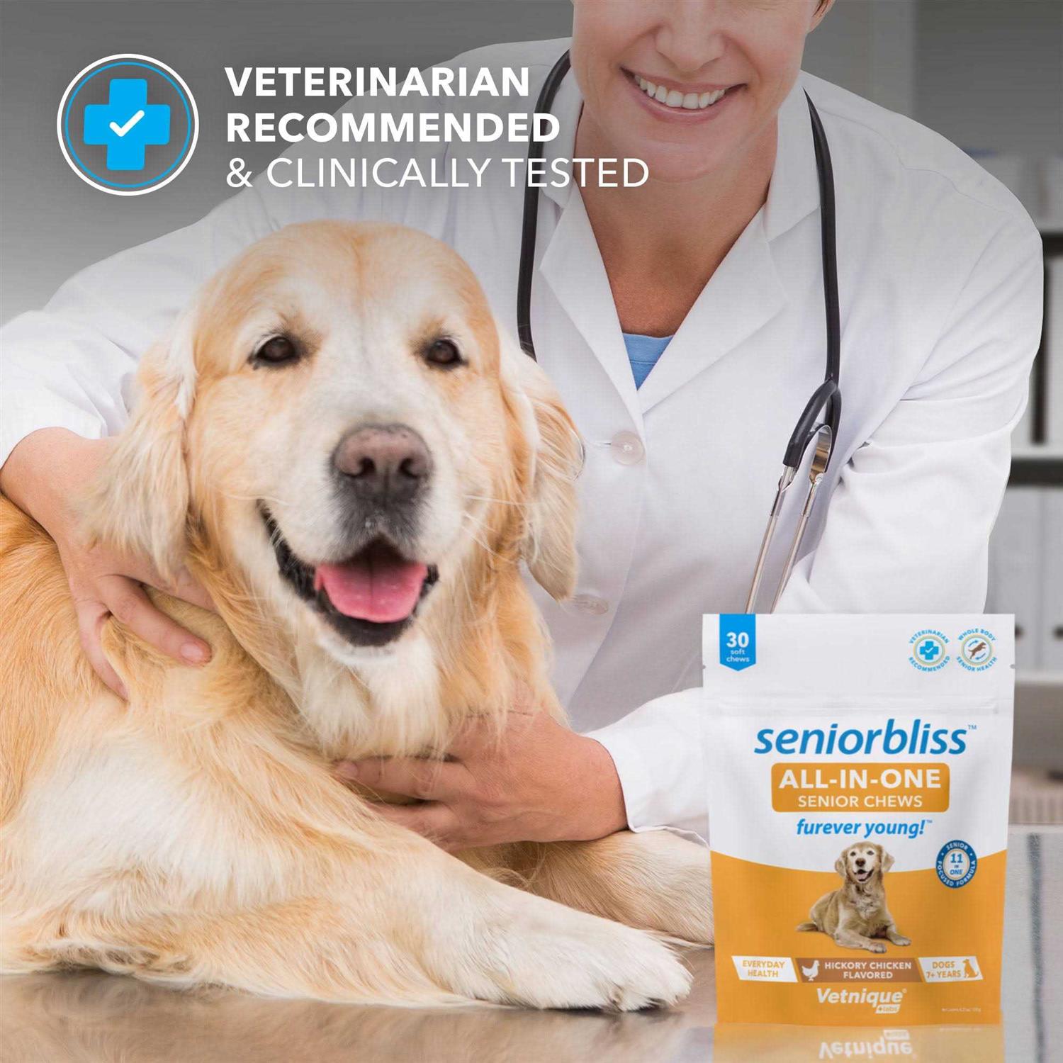 Seniorbliss All-in-One Supplement for Senior Dogs - Healthber