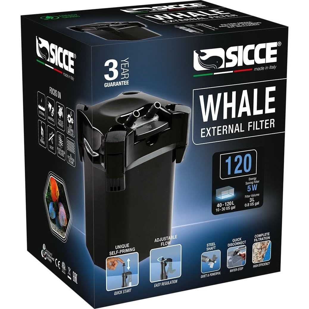 Sicce Whale 120 Canister Filter - Healthber